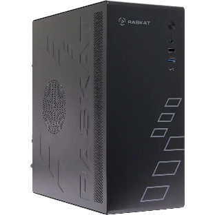 Компьютер Raskat Standart 300 (Intel Core i3 12100, RAM 16Gb, SSD 480Gb, no OS, kb+ms, черный)