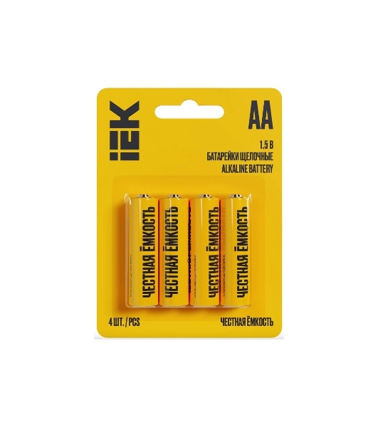 Батарейка щелочая Alkaline Optima LR06/AA (4шт/блистер)