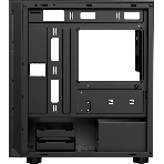 Компьютерный корпус без блока питания PCCOOLER LM300 ARGb BK, Flat Mid Tower, черный, TG, 0.45 SPCC, 1x120мм mATX, mITX 170/330/150мм 2x2.5', 2x3.5', 5xPCI 1xUSB-A 3.0, 2xUSB-A 2.0 375x205x427мм, фото5