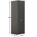 Холодильник Beko B1RCSK312G серый двухкамерный 213/87л морозилка снизу, фото6