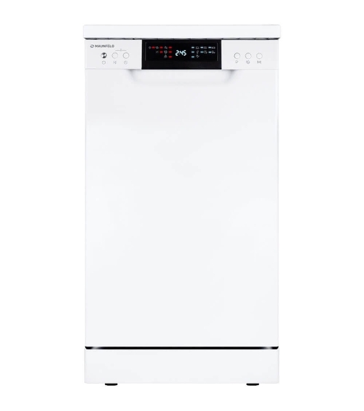 Посудомоечная машина Maunfeld MWF45220W, белый, 44.8 см, 10 компл., 49 дБ, класс A++