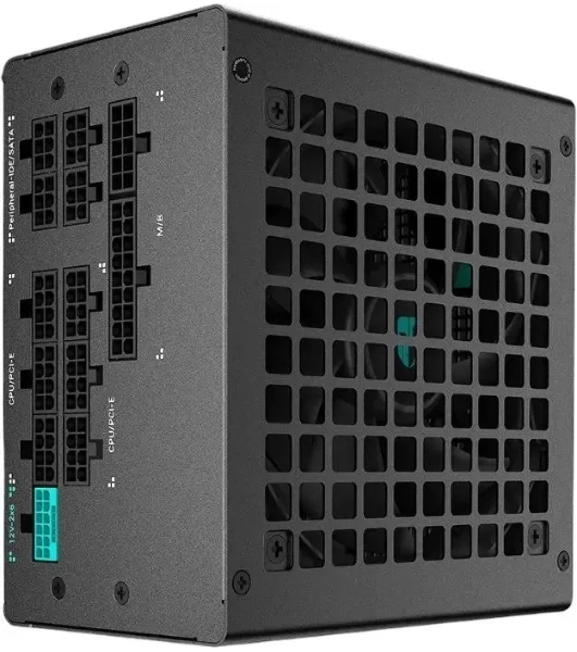 Блок питания Deepcool/GamerStorm PQ1000G WH (ATX 3.1, 1000W, Full Cable Management, 120мм fan, 80+ GOLD, Active PFC + Half Bridge + DC/DC, Full Japanese Capasitors, Gen5 PCIe, белый) RET (R-PQA00G-FD0W-WGEU-V1)