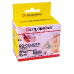 Картридж струйный Colouring CG-CLI-521C голубой с чипом водный (9 мл) для Canon IP3600/IP4600/MP540/MP550/MP620/MP630/MP980, фото2