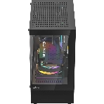 Компьютерный корпус AeroCool/Formula Crystal Z1CM черный без БП mATX 5x120мм 1xUSB3.0 audio bott PSU, фото5