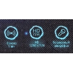 Веб-камера OKLICK OK-C012HD 1280x720, 30 кадр/с, USB Type-A, микрофон, универсальное крепление, фото2