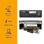 Автомагнитола Digma DCR-100G24, 1 DIN, USB Type-A, AUX, фото9