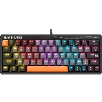 Клавиатура проводная Defender MECHANICAL BLK RAVEN GK-417 RU RGb, фото 1