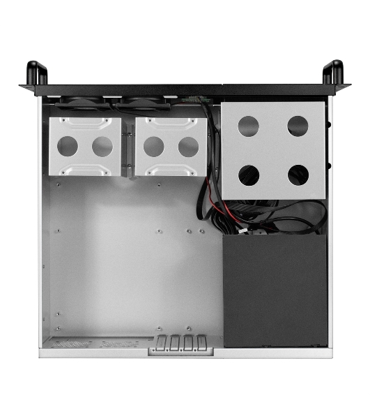 Серверный корпус ExeGate Pro 3U400-07 (RM 19', высота 3U, глубина 400, без БП, 2хUSB)