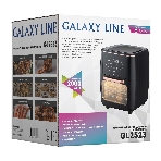 Аэрогриль Galaxy Line GL2523 черный, 2000 Вт, 13 л, сенсор, 10 программ, фото5