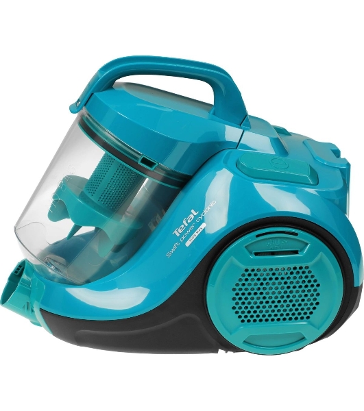 Пылесос Tefal TW2922EA бирюзовый/черный, 750/2100Вт, уборка сухая, пылесборник контейнер 1.5 л