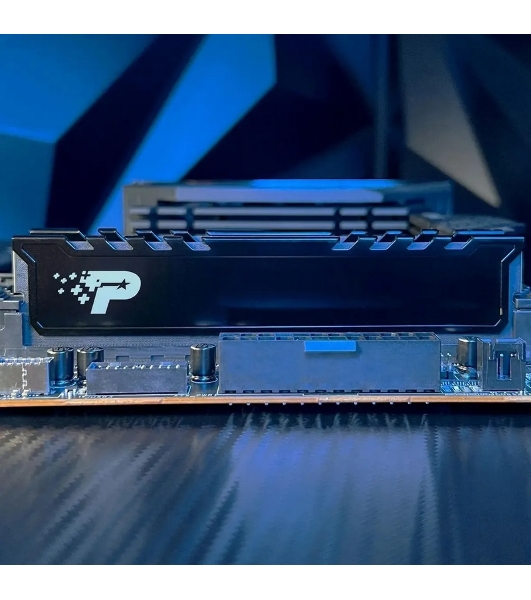 Оперативная память Patriot Signature Premium, DDR5, 32Gb (2x16 Gb), 5600 MHz, CL46, DIMM, радиатор, черный