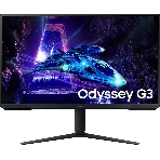 Монитор 32' Samsung Odyssey G3 S32DG300EI VA 1920x1080, 180 Гц, 1 мс, 16:9, 250 кд/м², 1xHDMI, 1xDP, 1x3.5 мм, черный, фото 1