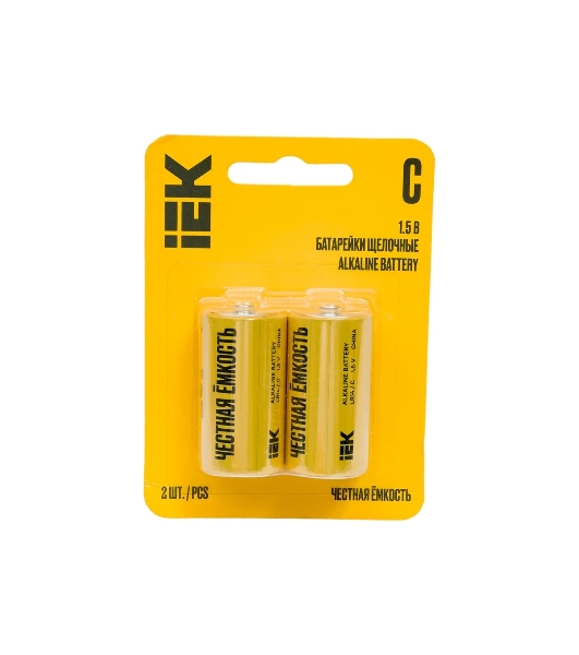Батарейка щелочая Alkaline Optima LR14/C (2шт/блистер)