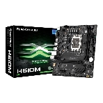 Материнская плата Maxsun Maxsun H610M, LGA 1700, Intel H610, 2xDDR4, 1xM.2, 3xSATA, 1xPCIe 4.0 x16, 1xPCIe x1, 1xHDMI, 1xDP, 1xVGA, 1x 1Gb LAN, 4xUSB 2.0, 2xUSB 3.2 Gen 1, 5.1, mATX, фото 1