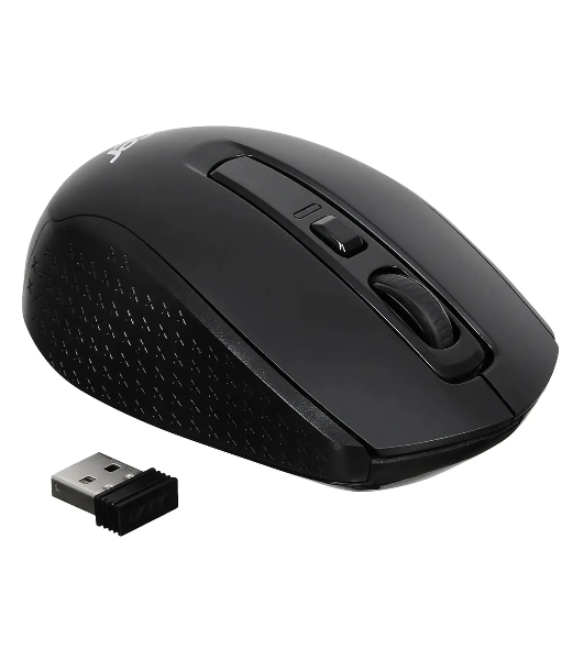 Мышь беспроводная Acer OMR060 черный, 1600 dpi, радиоканал, USB, кнопки - 6