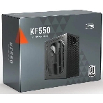 Блок питания PCCOOLER, 550W 80+ белый (ATX, ATX 2.4, Non-modular, 1x24(20+4)pin 550мм, 1xCPU*2 8(4+4)pin 610+150мм, 1xPCIe*2 8(6+2)pin 510+150мм, 2xSATA*3+MOLEX4pin*1 450+150+150+150мм, Active, 120x120мм, 140x150x86мм, APFC, OVP, SCP, OPP (140-160%, 2ms delay)), фото2