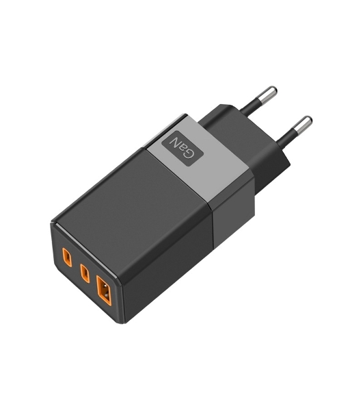 Сетевое зарядное устройство Rexant USB-A и 2 USB-C, 65Вт