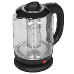 Электрочайник BQ KT1701G черный, 1.7 л, 2200 Вт, скрытый нагревательный элемент, поддержание температуры, фото2