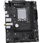 Материнская плата Maxsun Challenger B760M-F WIFI, LGA 1700, Intel B760, 2xDDR4, 3xSATA, 1xM.2, 1xPCIe 4.0 x16, 1xPCIe x1, 1xVGA, 1xHDMI, 1x1Gb LAN, Wi-Fi 5, Bluetooth 4.2, 2xUSB-A 5Gbps, 4xUSB-A 2.0, 3x3.5 мм, 7.1, чёрный, mATX, фото3