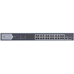 Коммутатор Hikvision DS-3E0526P-E(O-STD), 24×1 Гбит/с PoE + 1×1 Гбит/с SFP, неуправляемый, фото2