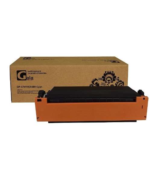 Картридж лазерный GalaPrint GP-CF411X (№410X) голубой (5000 стр) для HP Color LaserJet Pro CM377/CM377dw/CM452/CM452dn/CM452nw/CM477/CM477fdw/CM477fdw/CM477fnw