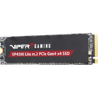 Накопитель SSD Patriot Viper VP4300 Lite, 500Gb, PCIe 4.0 x4, M.2 2280, NVMe, R/W 7000/4000, с радиатором