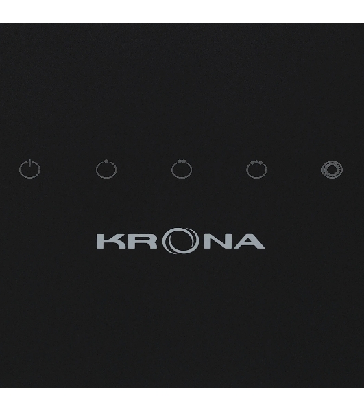 Вытяжка кухонная Krona URAN 600 DN BLACK 4S