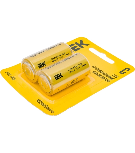 Батарейка щелочая Alkaline Optima LR14/C (2шт/блистер)