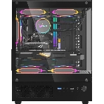 Компьютерный корпус AeroCool/Formula Crystal Z1CM черный без БП mATX 5x120мм 1xUSB3.0 audio bott PSU, фото8