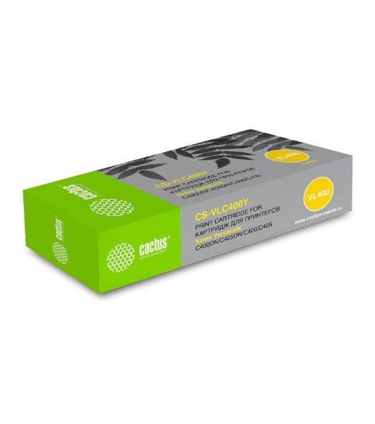 Картридж лазерный Cactus CS-VLC400YRU 106R03533 желтый (8000 стр.) для Xerox VersaLink C400DN/C405DN/C400/405