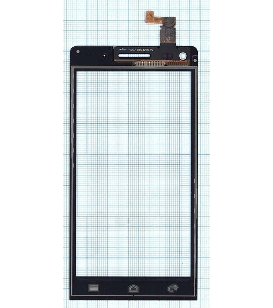 Сенсорное стекло (тачскрин) для Huawei Ascend G6, белое