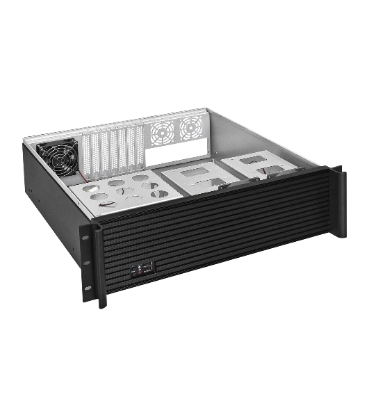 Серверный корпус ExeGate EX292699RUS Pro 3U450-08 (RM 19', высота 3U, глубина 450, БП 1100ADS, USB)