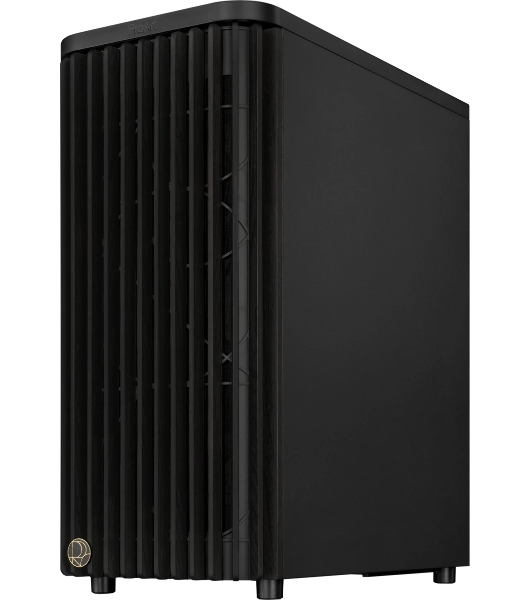 Компьютерный корпус ASUS PROART PA401 WOOD METAL PWM черный