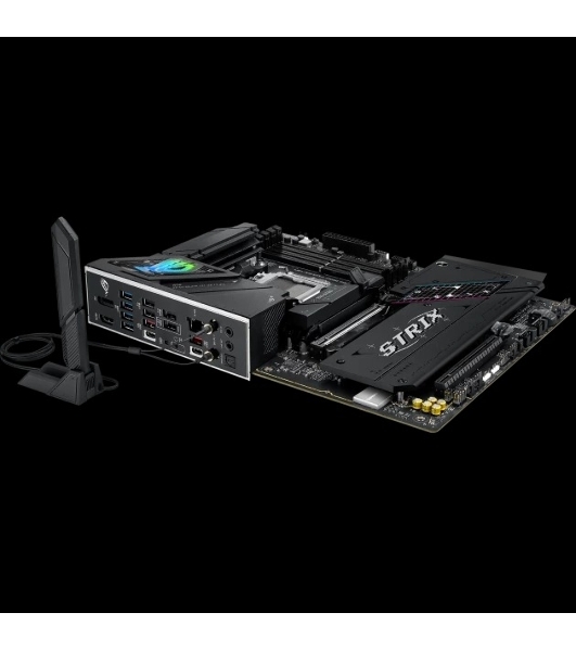 Материнская плата ASUS ROG STRIX B850-F GAMING WIFI, AM5, AMD B850, 4xDDR5, 2xSATA, 4xM.2, 1xPCIe 5.0 x16, 1xPCIe 4.0 x16, 1xPCIe x4, 1xDP, 1xHDMI, 1x2.5Gb LAN, 1xUSB-C 20Gbps, 1xUSB-C 10Gbps, 3xUSB-A 10Gbps, 4xUSB 5Gbps, 4xUSB 2.0, 3x3.5 мм, 7.1, ATX
