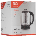 Электрочайник BQ KT1701G черный, 1.7 л, 2200 Вт, скрытый нагревательный элемент, поддержание температуры, фото5