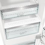 Встраиваемый холодильник Gorenje NRKI517E82WF, полезный объем 244 л, электронное управление, цифровой дисплей, автоматическое размораживание No Frost, быстрое замораживание, интенсивное охлаждение, зона свежести с контролем влажности, инверторный компрессор, энергоэффективность А+, фото8