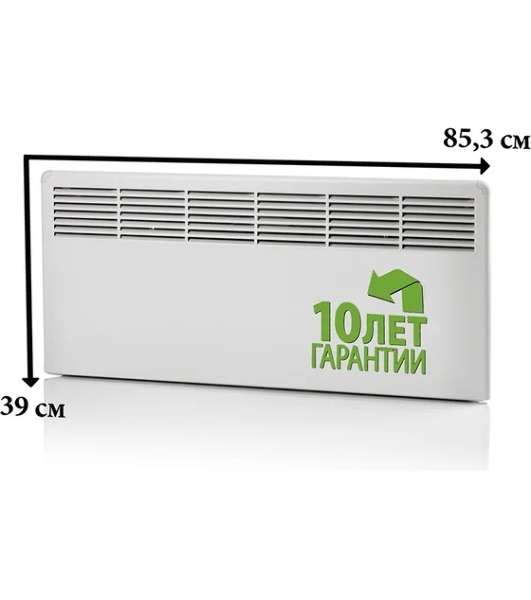 Конвектор электрический Ensto FinnHeat EPHBM07PR белый, 750 Вт, 12 м2, термостат