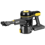 Пылесос вертикальный Centek CT-2573 черный/желтый, питание от аккумулятора, 215 Вт, уборка сухая, пылесборник 0.8 л, работа от АКБ max 45 мин, фото8