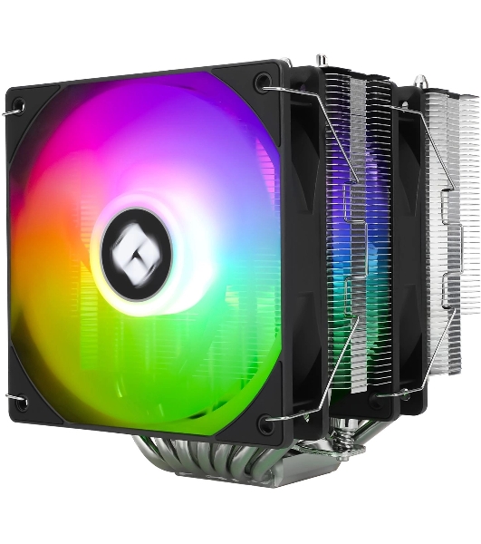 Кулер Thermalright Phantom Spirit 120 SE ARGb Soc-AM5/AM4/1151/1200/1700 черный 4-pin 25.6dB Al+Cu 765gr Ret (PS120-SE-ARGb)