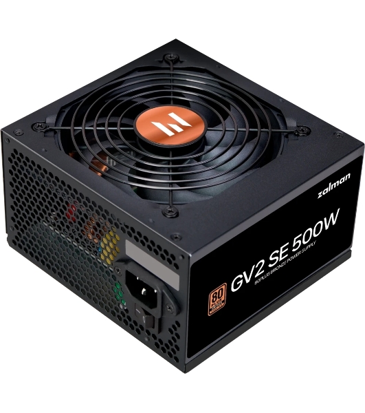 Блок питания Zalman ZM500-GV2SE, 500Вт, 80 PLUS Bronze, 120мм, черный