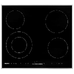 Электрическая варочная панель Hotpoint HR 6T2 X S, независимая, черный, фото 1