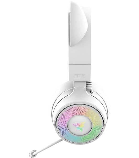 Гарнитура Razer Kraken Kitty V3 Pro белый, беспроводная, bluetooth, до 70 ч, подсветка