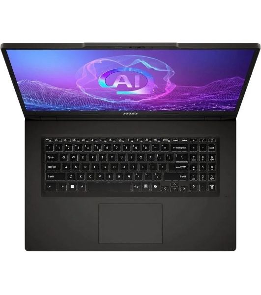 Ноутбук MSI Venture 17 AI A2HMG-014XRU/17.3'/IPS/Intel Core Ultra 5 125H/16Gb/512Gb SSD/Intel Graphics/No OS/серый/2.4kg