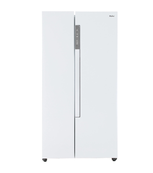 Холодильник Haier HRF-522DW6RU белый двухкамерный 334/173л морозилка слева, No Frost, Side by Side