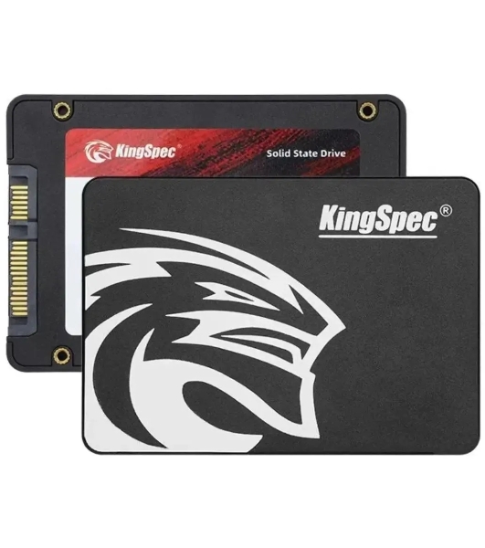 Накопитель SSD 2.5' KingSpec 480Gb P4 Series P4-480 (SATA3, up to 570/540MBs, 3D NAND, 100TbW)