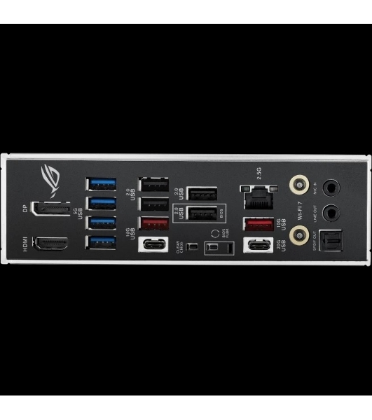 Материнская плата ASUS ROG STRIX B850-F GAMING WIFI, AM5, AMD B850, 4xDDR5, 2xSATA, 4xM.2, 1xPCIe 5.0 x16, 1xPCIe 4.0 x16, 1xPCIe x4, 1xDP, 1xHDMI, 1x2.5Gb LAN, 1xUSB-C 20Gbps, 1xUSB-C 10Gbps, 3xUSB-A 10Gbps, 4xUSB 5Gbps, 4xUSB 2.0, 3x3.5 мм, 7.1, ATX