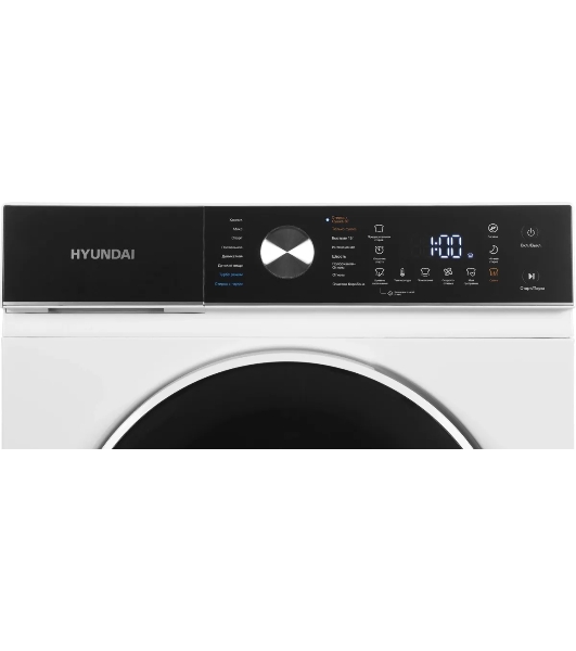 Стиральная машина Hyundai WFD8216 белый, загрузка фронтальная 8/5 кг (с сушкой), 1200 об/мин, класс: A+++