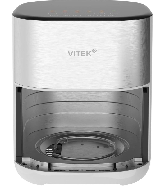 Аэрогриль Vitek VT-AF2001 серый, 2100 Вт, 6 л, сенсор, 13 программ