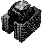 Кулер для процессора PCCooler RZ820 Display BK (290W, 4-pin PWM, LED, 169mm, Al/Cu, 8x6mm, 1x140mm + 1x150mm, 71.9/78.7CFM, 27.1/35.8dBA, 1500/2500RPM, S: 1851/1700/1200/115X/20XX, AM5/AM4, black), фото5