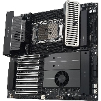 Серверная материнская плата ASUS PRO WS W890E-SAGE SE, LGA 4710-2, Intel W890, 8xDDR5, 4xSATA, 4xM.2, 7xPCIe 5.0 x16, 1xVGA, 2x10Gb LAN, IPMI, 2xUSB-C 40Gbps (USB4 / Gen3x2), 6xUSB-A 10Gbps, 2x3.5 мм, 7.1, EEB, фото2